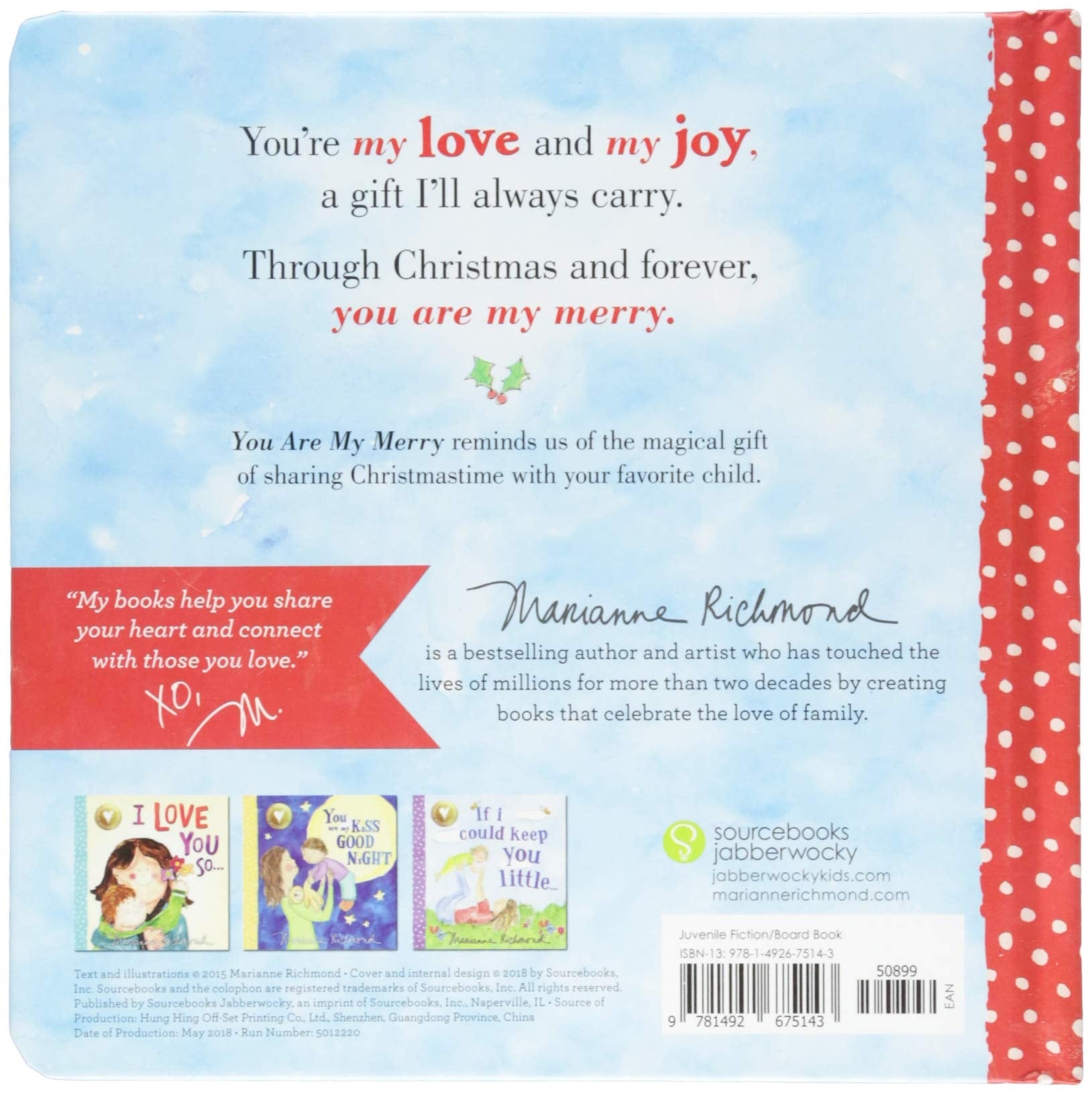 You Are My Merry Baby Board Book