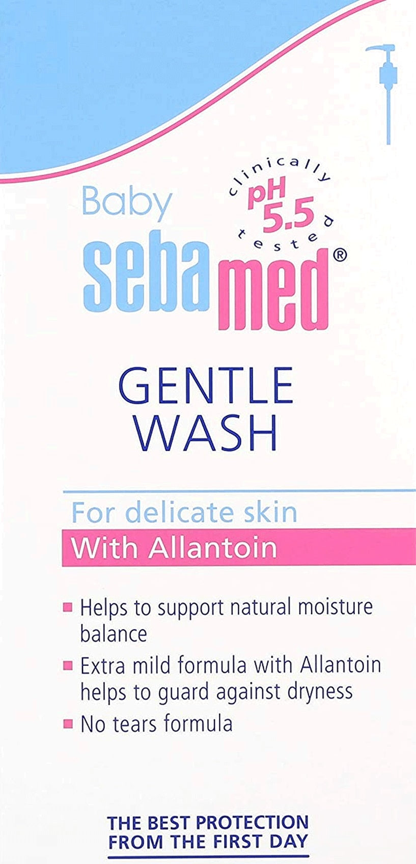 Sebamed Baby Gentle Wash with Pump, 400ml - Exp 05/26