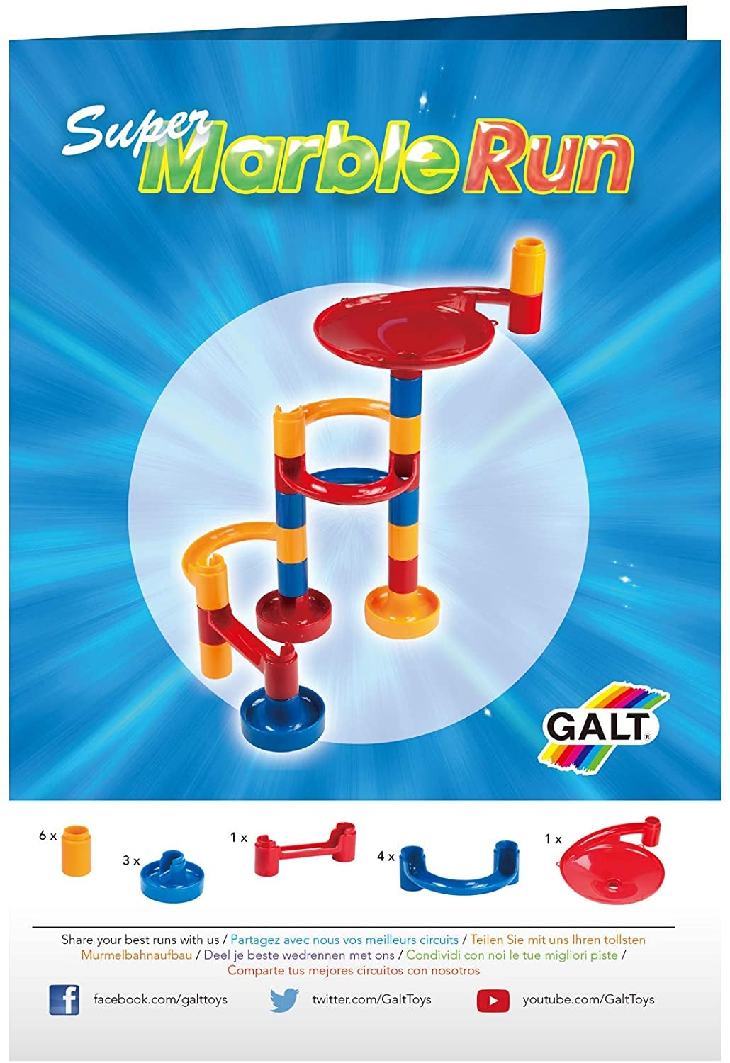 Galt Toys Super Marble Run