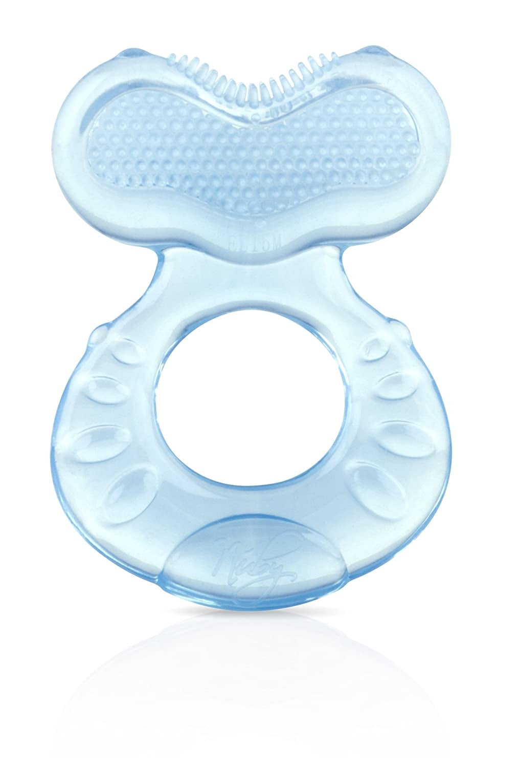 Nuby Silicone Fish-Shaped Teethe-Eez Teether (3 colors) - Pupsik Singapore