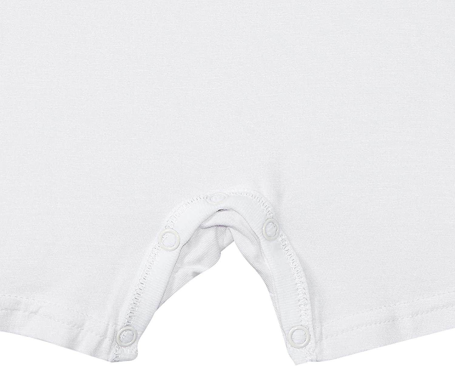 Baa Baa Sheepz Baby Short Sleeve Romper - Colourful Star & Sheep Head White (4 Sizes)