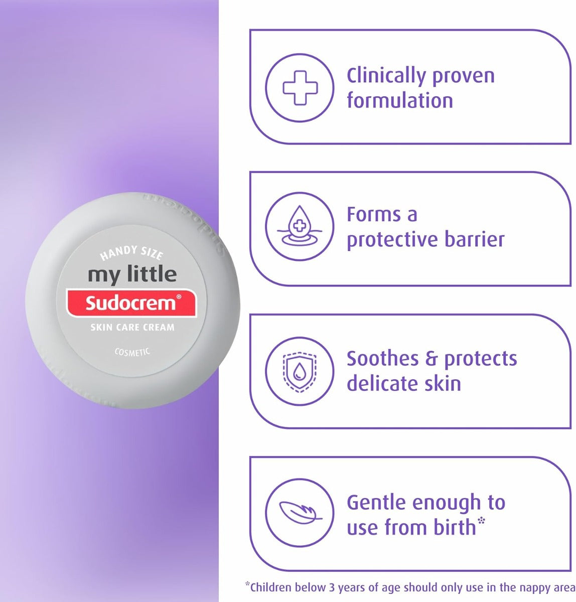 Sudocrem My Little Sudocrem Skincare Cream, Handy Size - 22g (Exp 03/27)
