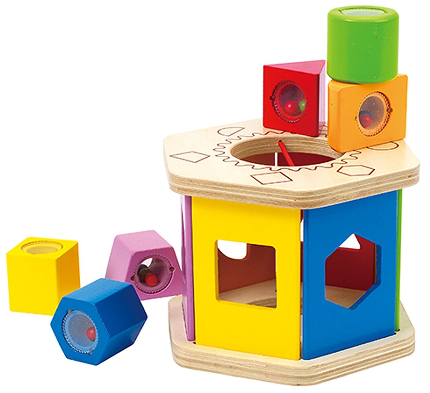 Hape Shake & Match Shape Sorter