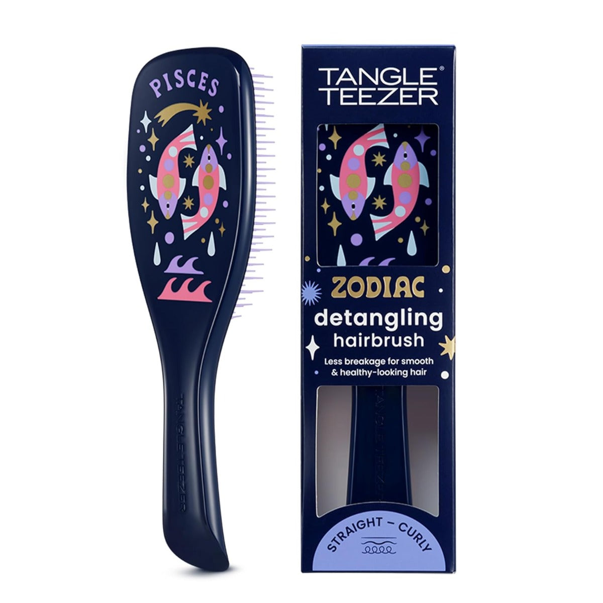 Tangle Teezer The Ultimate Detangler Regular Hairbrush, Straight & Curly (29 Colours) - Pupsik Singapore