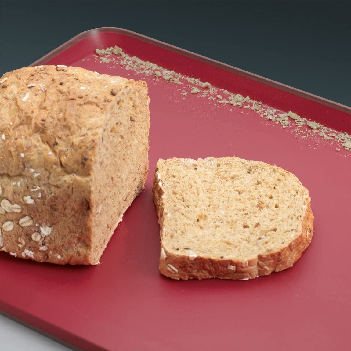 Joseph Joseph Cut&Carve Plus Chop Board (Large) - Red