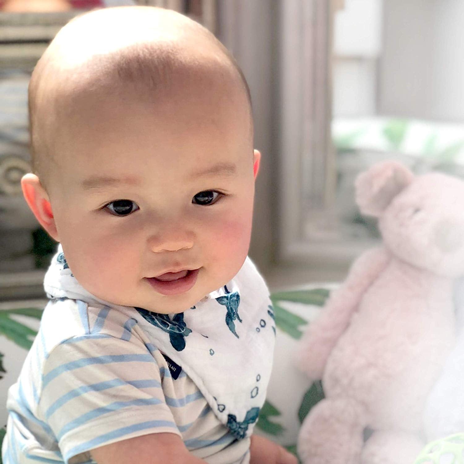 Bebe Au Lait Oh-So-Soft Muslin Bandana Bib (14 Designs) - Pupsik Singapore