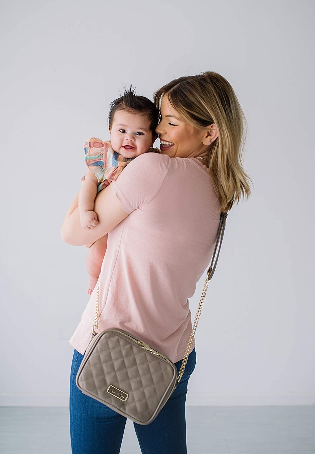 Itzy Ritzy Double Take Crossbody Diaper Bag (2 Designs) - Pupsik Singapore