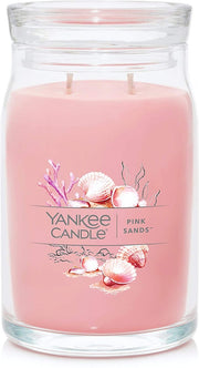 Yankee Candle Signature Large Jar Candle, 2-wicks (20oz) - Pink Sands