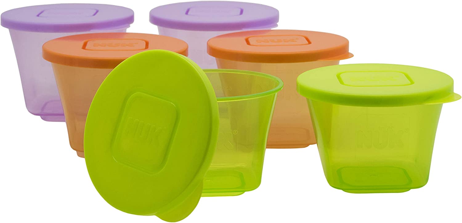 NUK Annabel Karmel Stackable Food Pots, 6pk