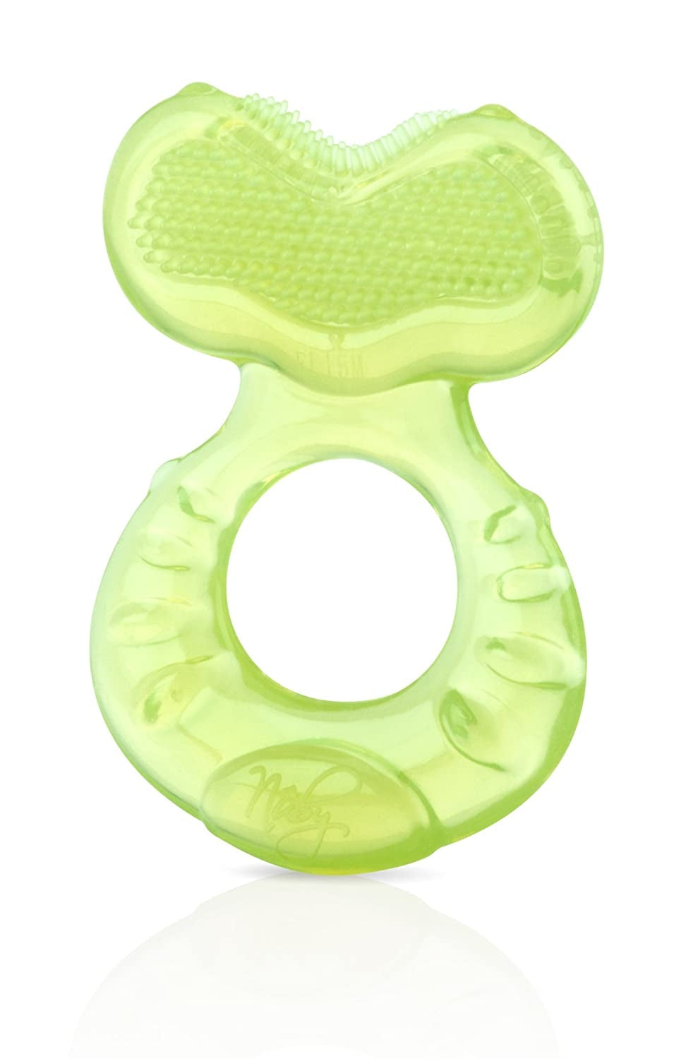 Nuby Silicone Fish-Shaped Teethe-Eez Teether (3 colors) - Pupsik Singapore