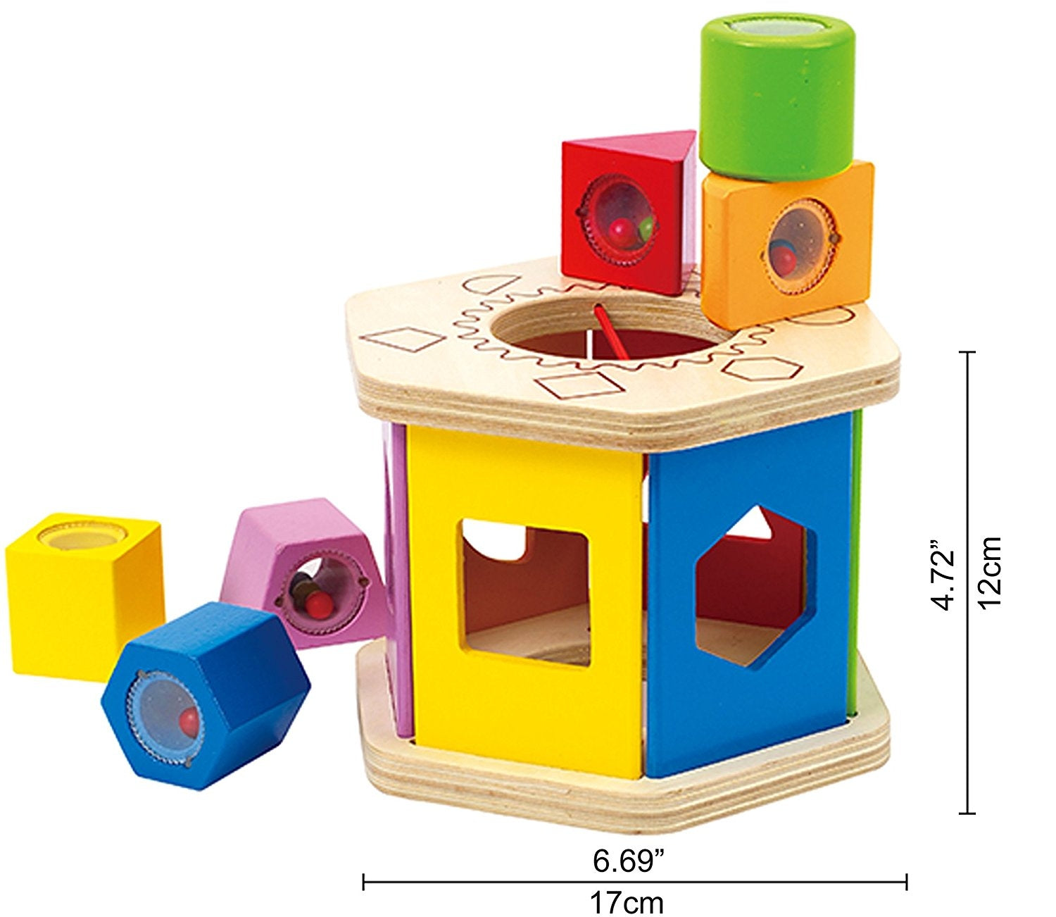 Hape Shake & Match Shape Sorter
