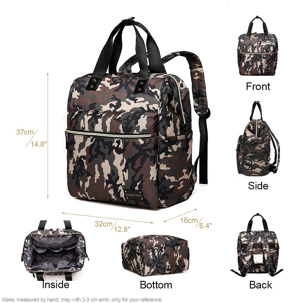 Colorland Zara Baby Changing Backpack (4 Designs) - Pupsik Singapore