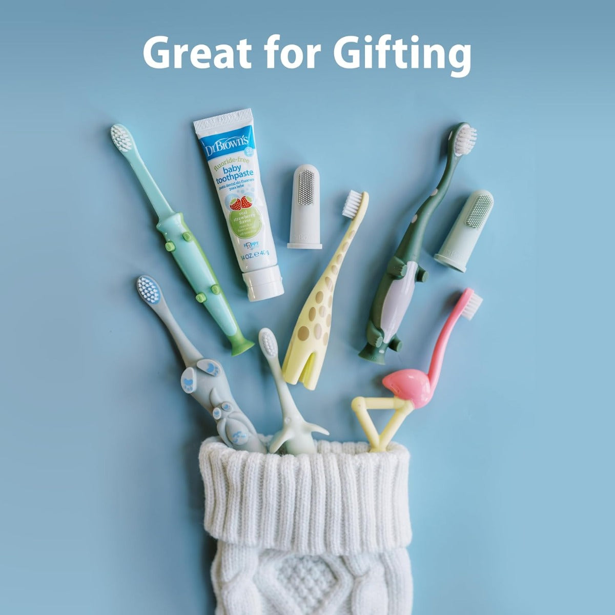 Dr. Brown's Natural Baby Toothpaste (40g) - exp 07/27