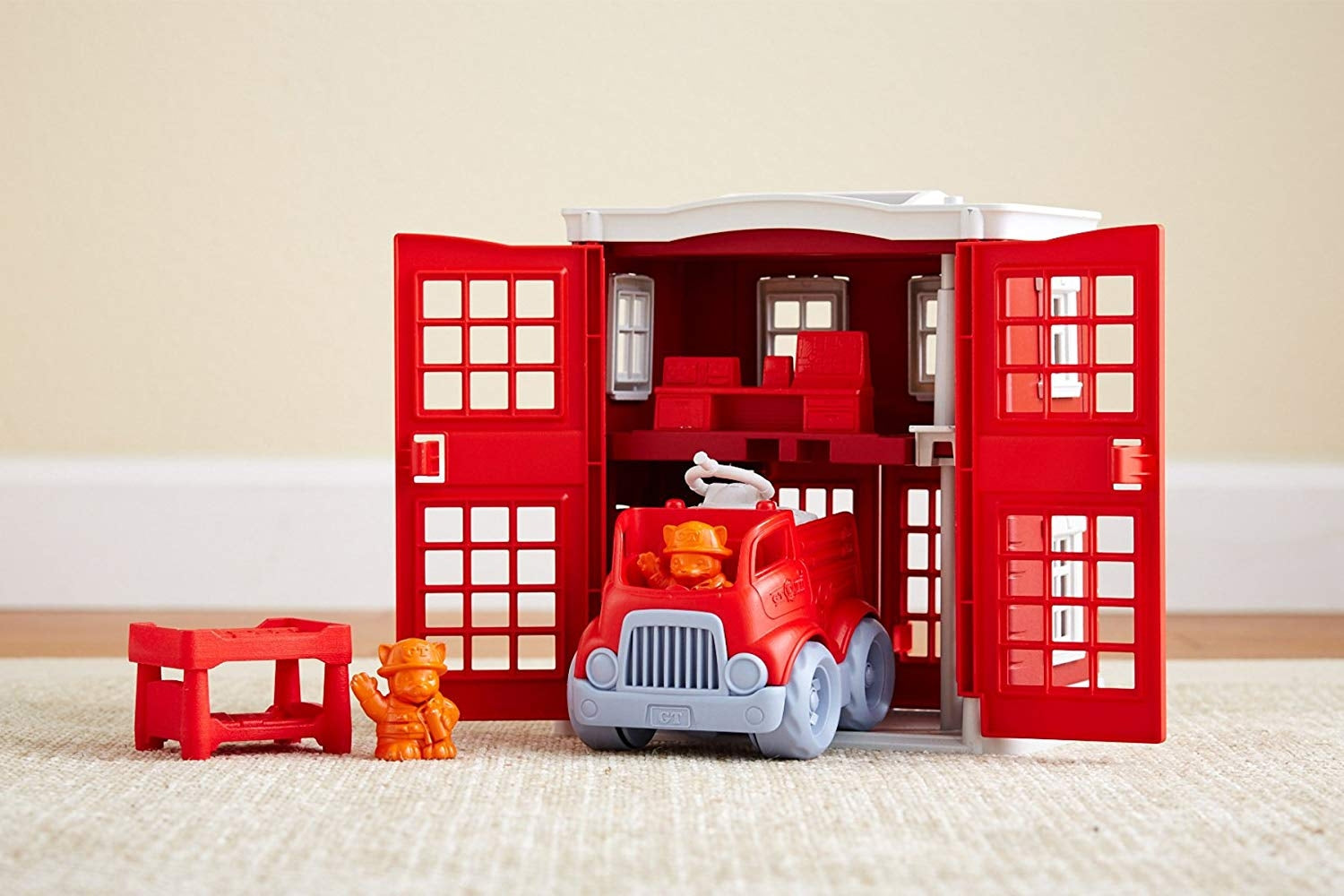 Green Toys Fire Station Playset