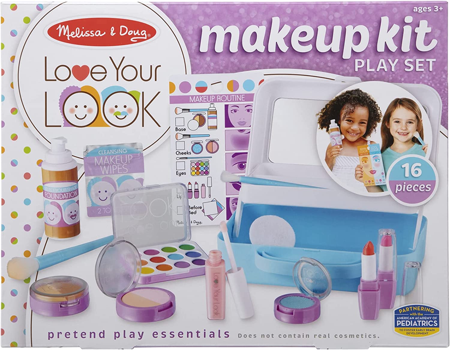 Melissa & Doug Love Your Look Makeup Kit Play Set
