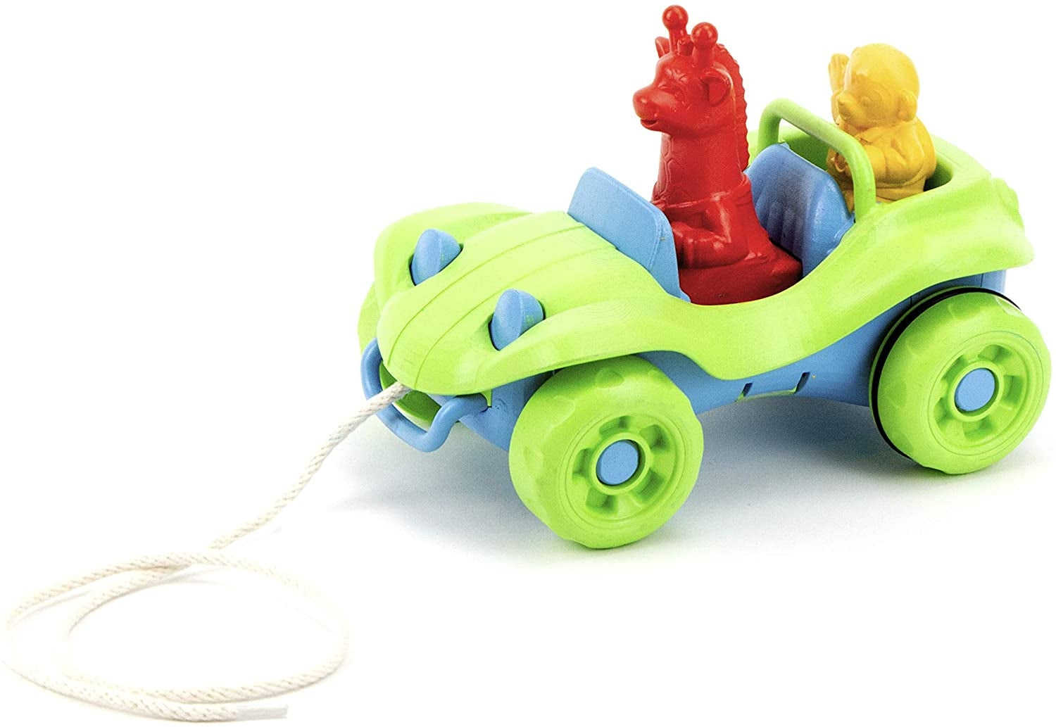 Green Toys Dune Buggy Pull Toy - Green