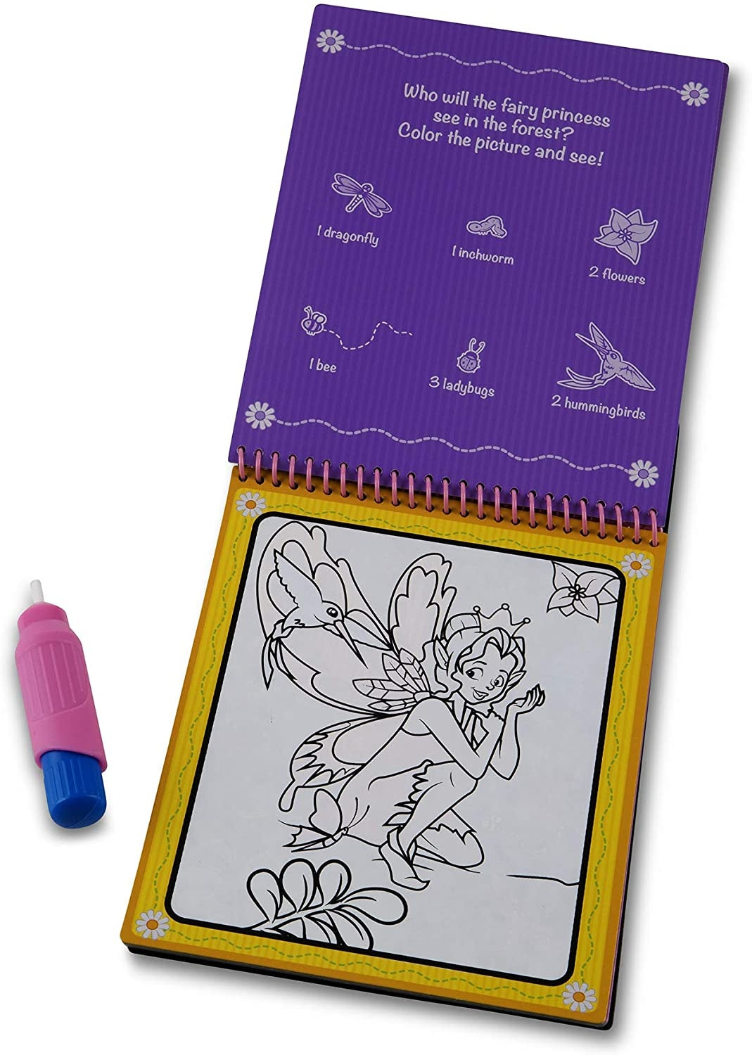 Melissa & Doug Water Wow! Brush Colouring Pad (13 Types) - Pupsik Singapore