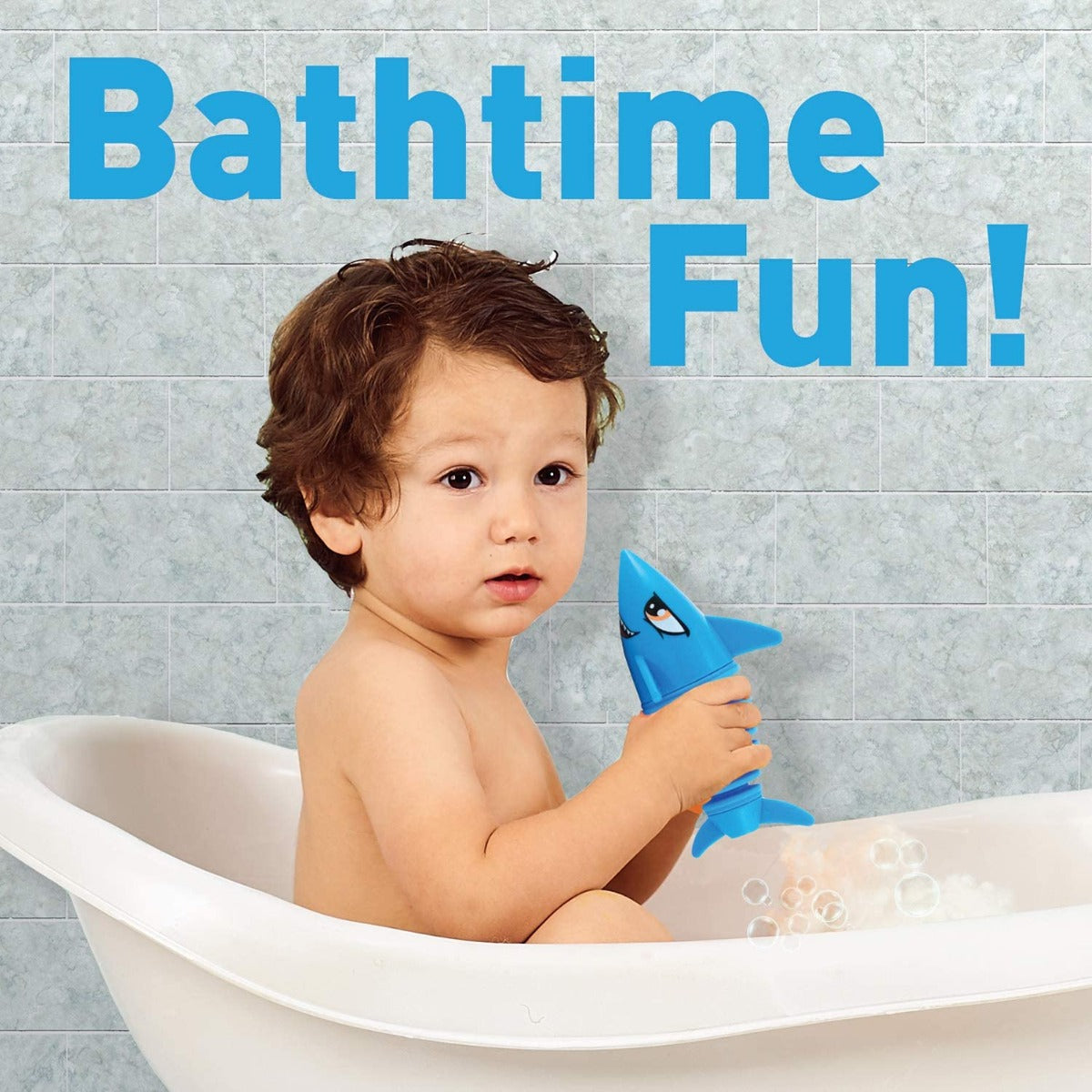 OgoBolli Sharki Tub Toy (3 Colors)