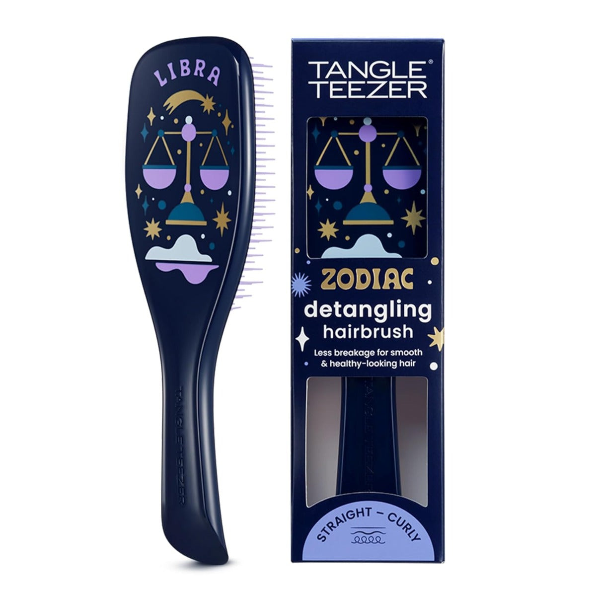 Tangle Teezer The Ultimate Detangler Regular Hairbrush, Straight & Curly (29 Colours) - Pupsik Singapore