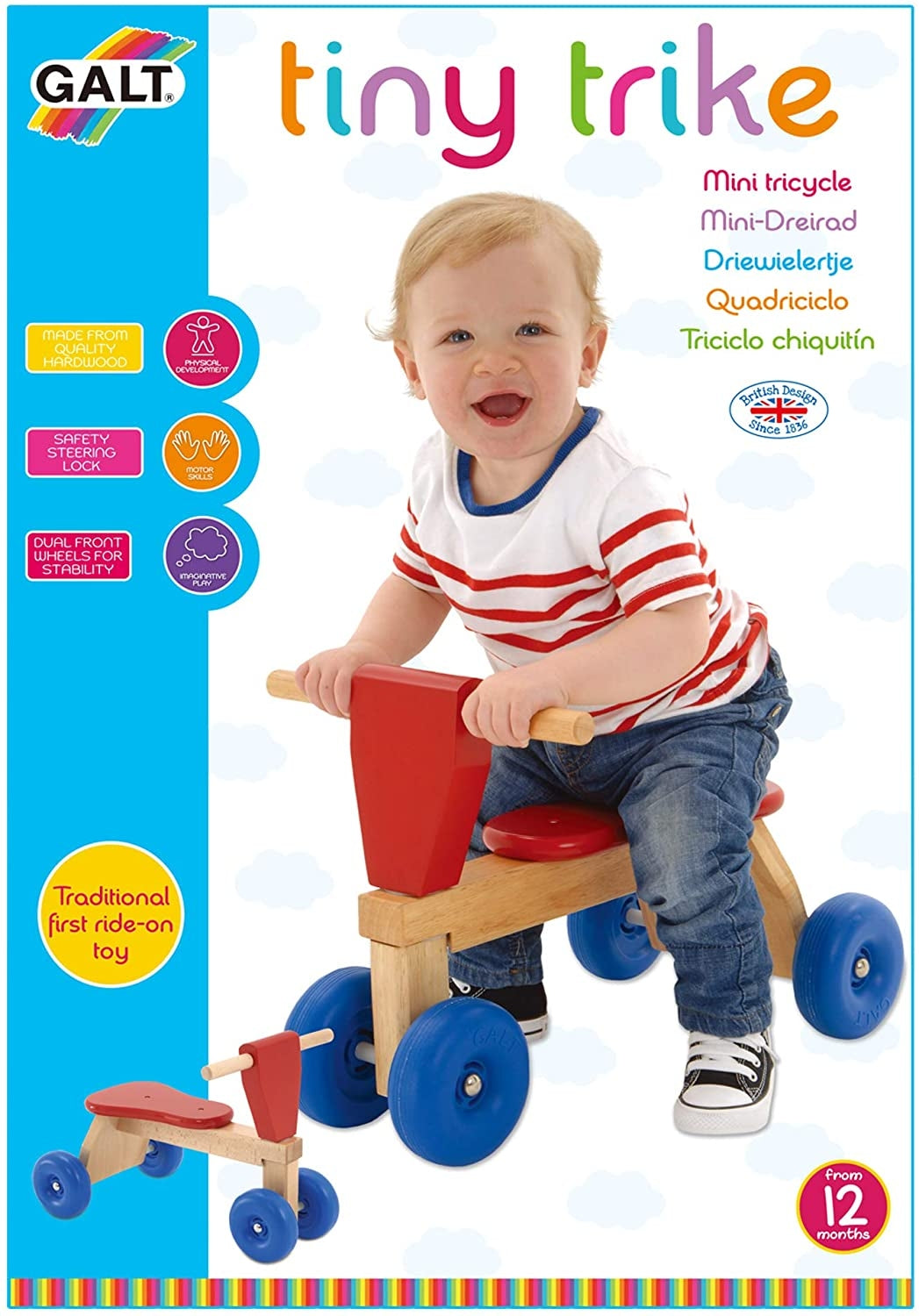 Galt Toys Wooden Tiny Trike