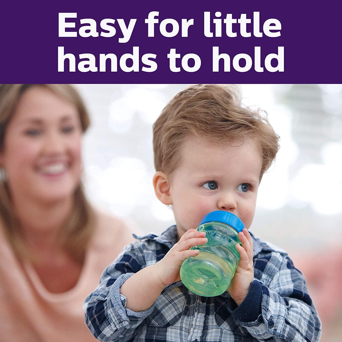 Philips Avent My Easy Sippy Spout Cup, 9oz (2pk) - Blue