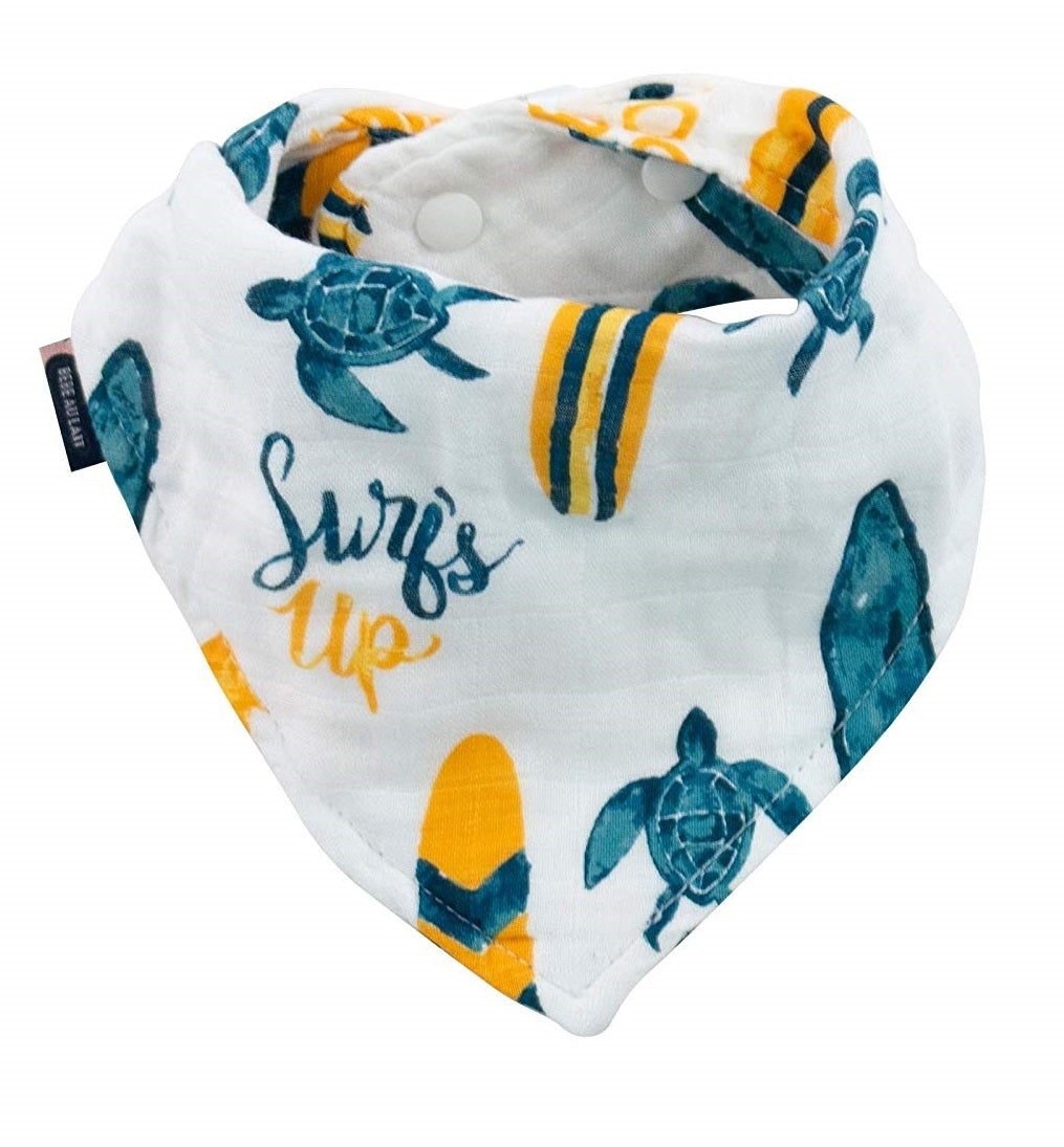 Bebe Au Lait Oh-So-Soft Muslin Bandana Bib (14 Designs) - Pupsik Singapore