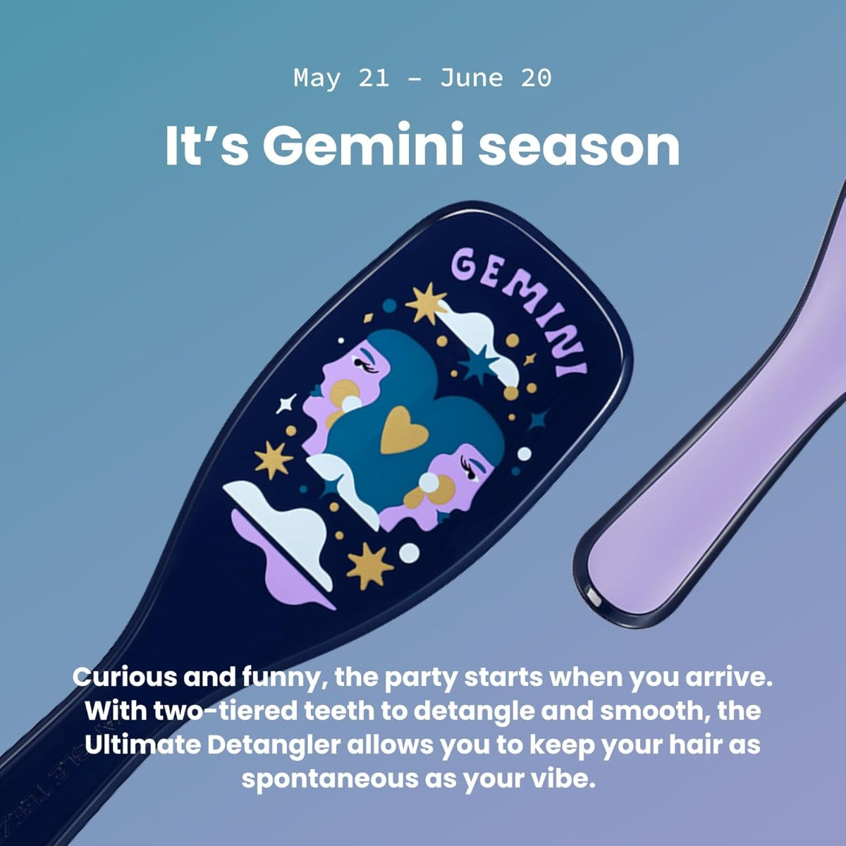 Tangle Teezer The Ultimate Detangler Regular Hairbrush, Straight & Curly (29 Colours) - Pupsik Singapore