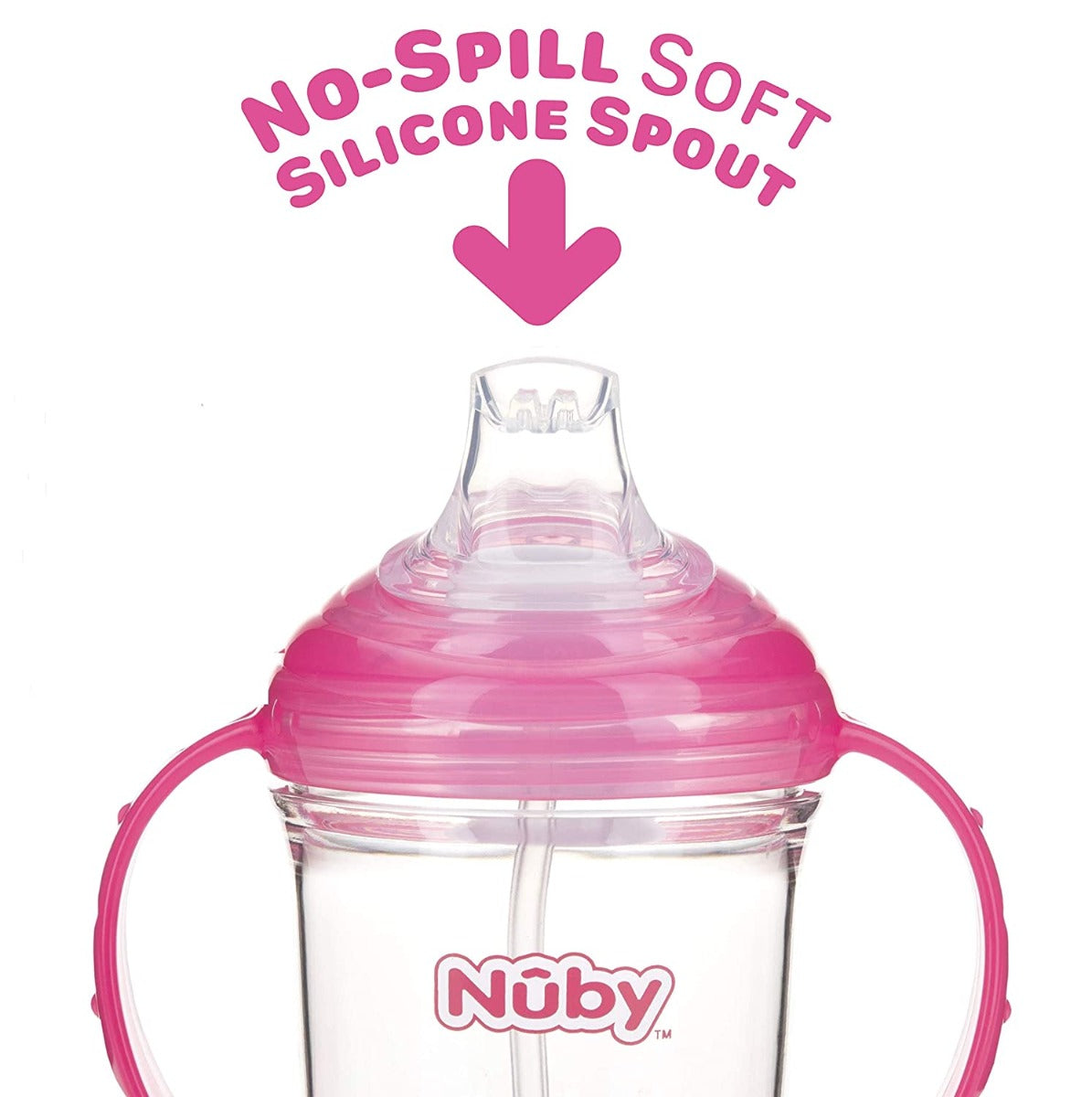 Nuby Grip N' Sip Cup, 240ml (2 Colors) - Pupsik Singapore