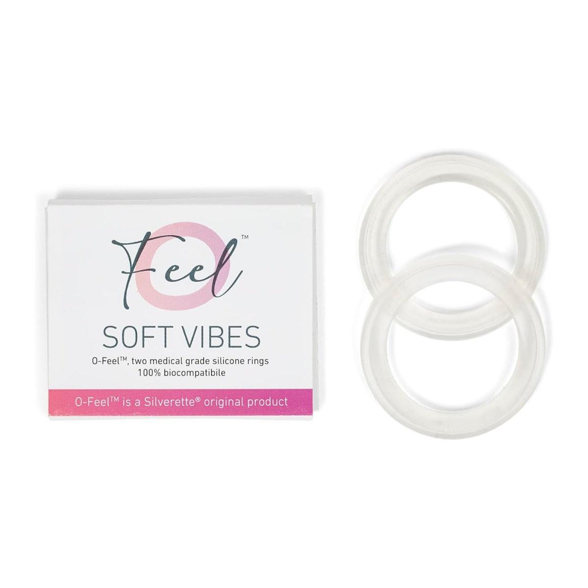 Silverette O-Feel Silicone Ring for Nursing Cups (1 Pair)