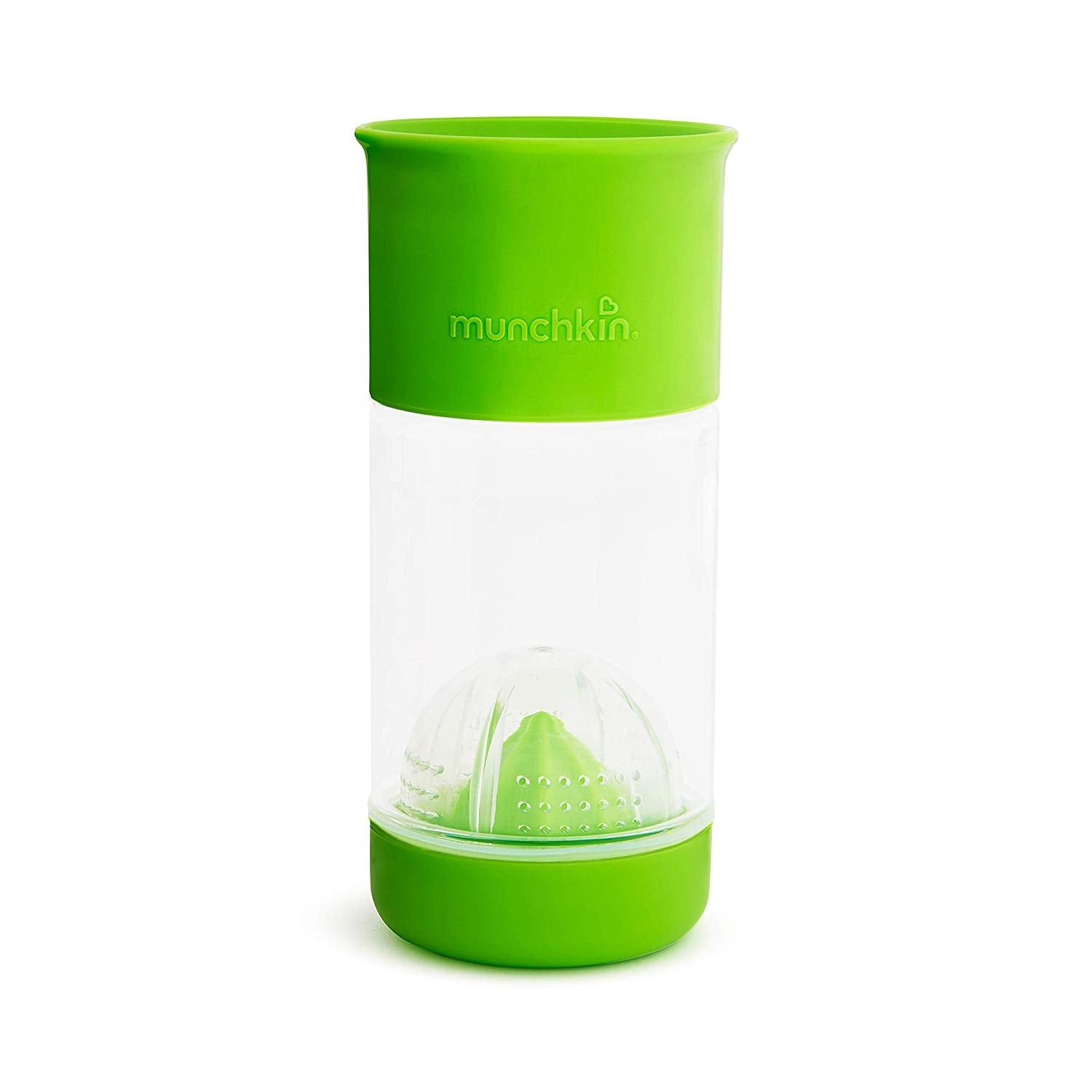 Munchkin Miracle 360° Fruit Infuser Toddler Spill-Proof Cup, 14oz (3 Colours)