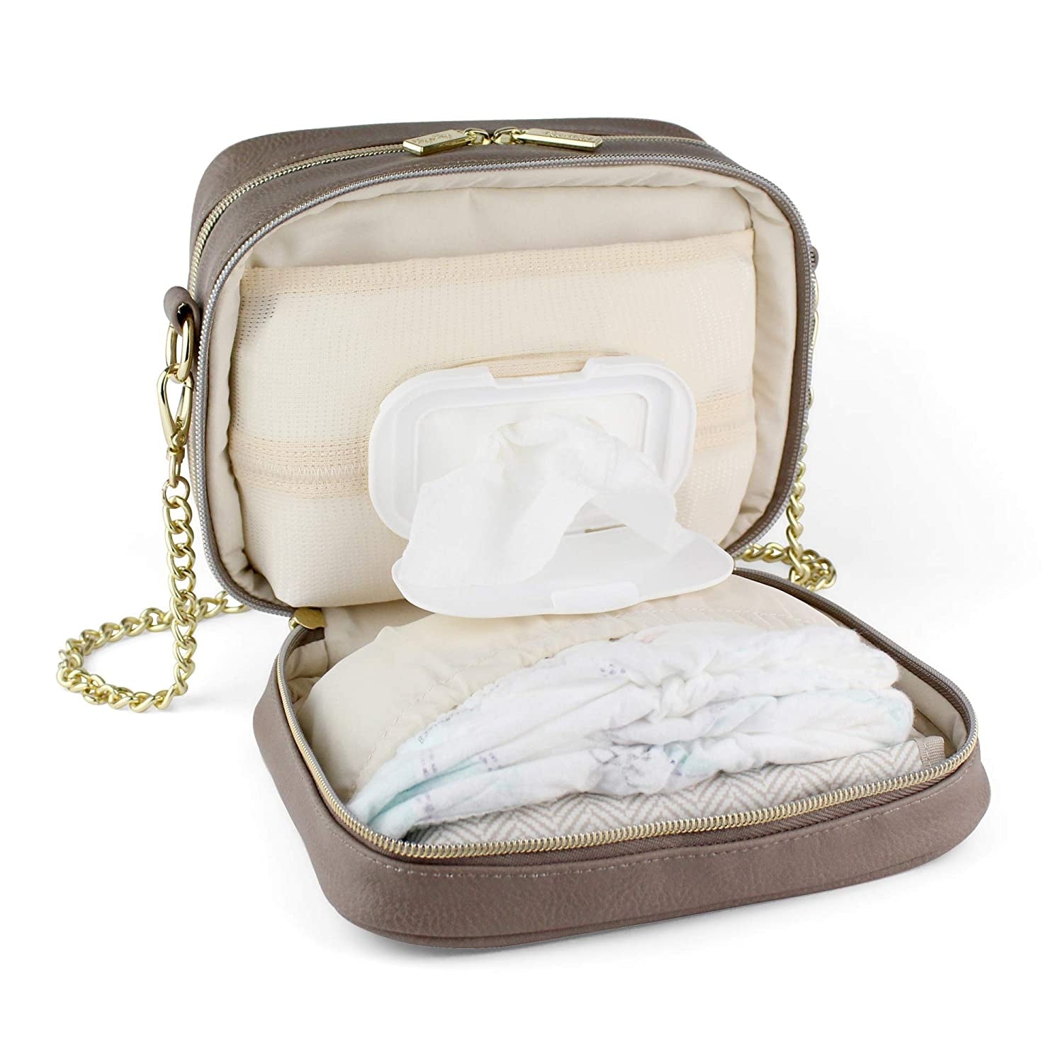 Itzy Ritzy Double Take Crossbody Diaper Bag (2 Designs) - Pupsik Singapore