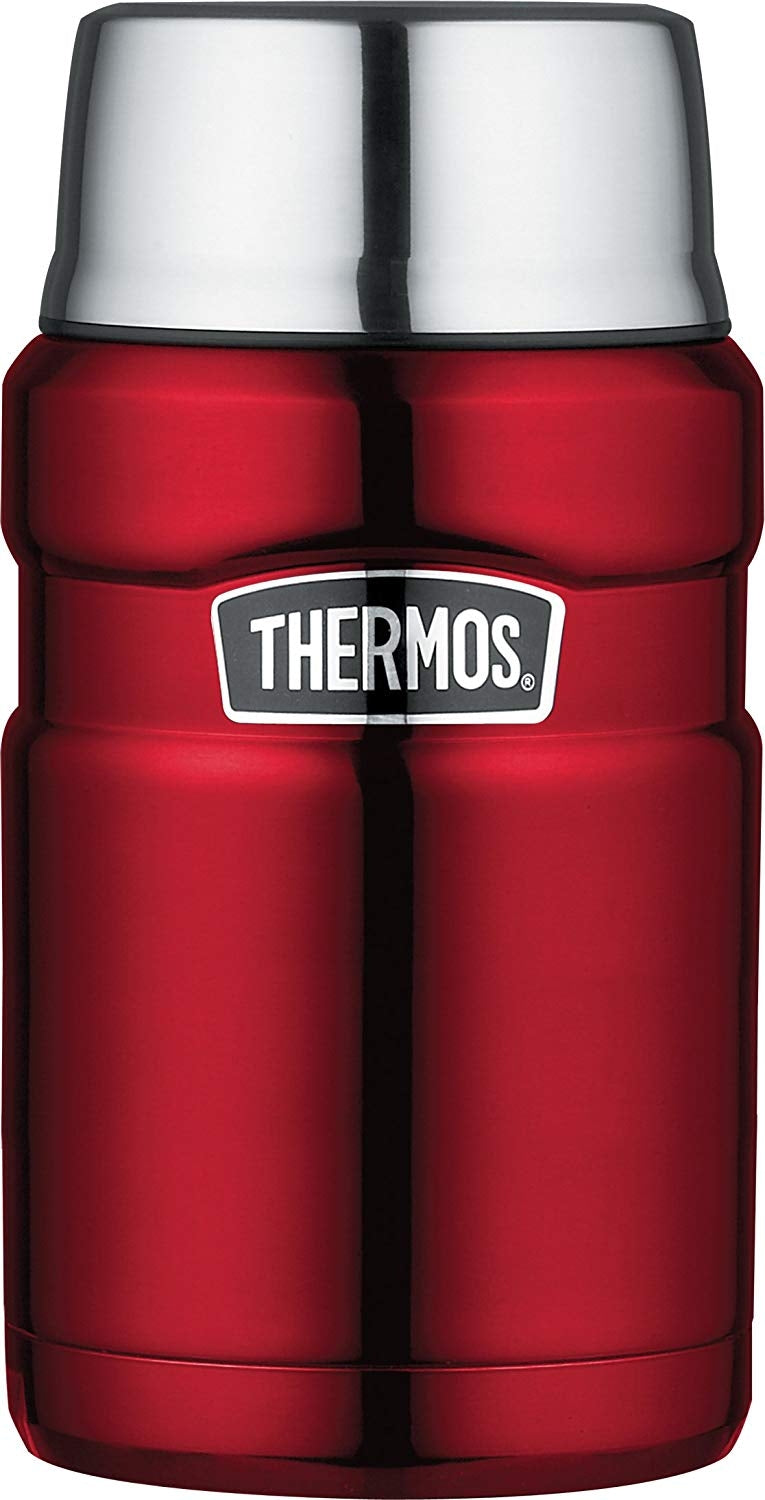 Thermos Vacuum Insulated Stainless Steel King Food Jar, 24oz (2 Colours) - Pupsik Singapore