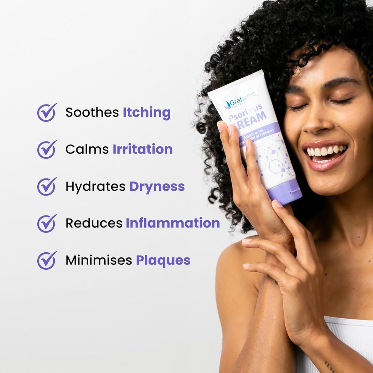 Grahams Natural Psoriasis Cream, 150g (Exp 08/27)