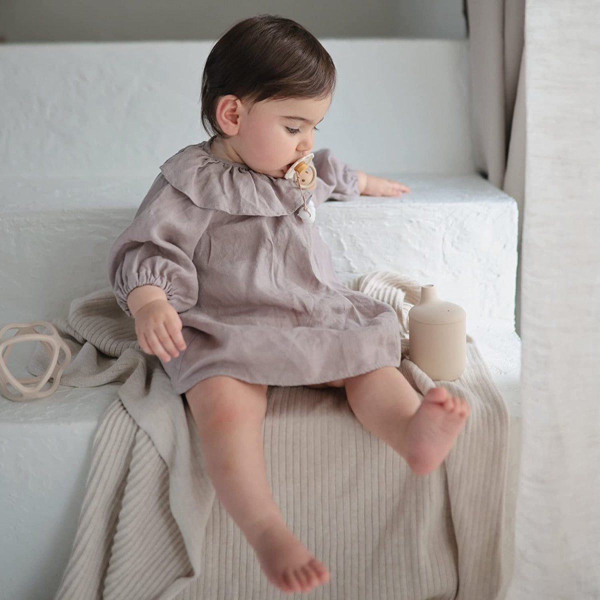 Mushie Baby Silicone Sippy Cup, 175ml (8 Colors)