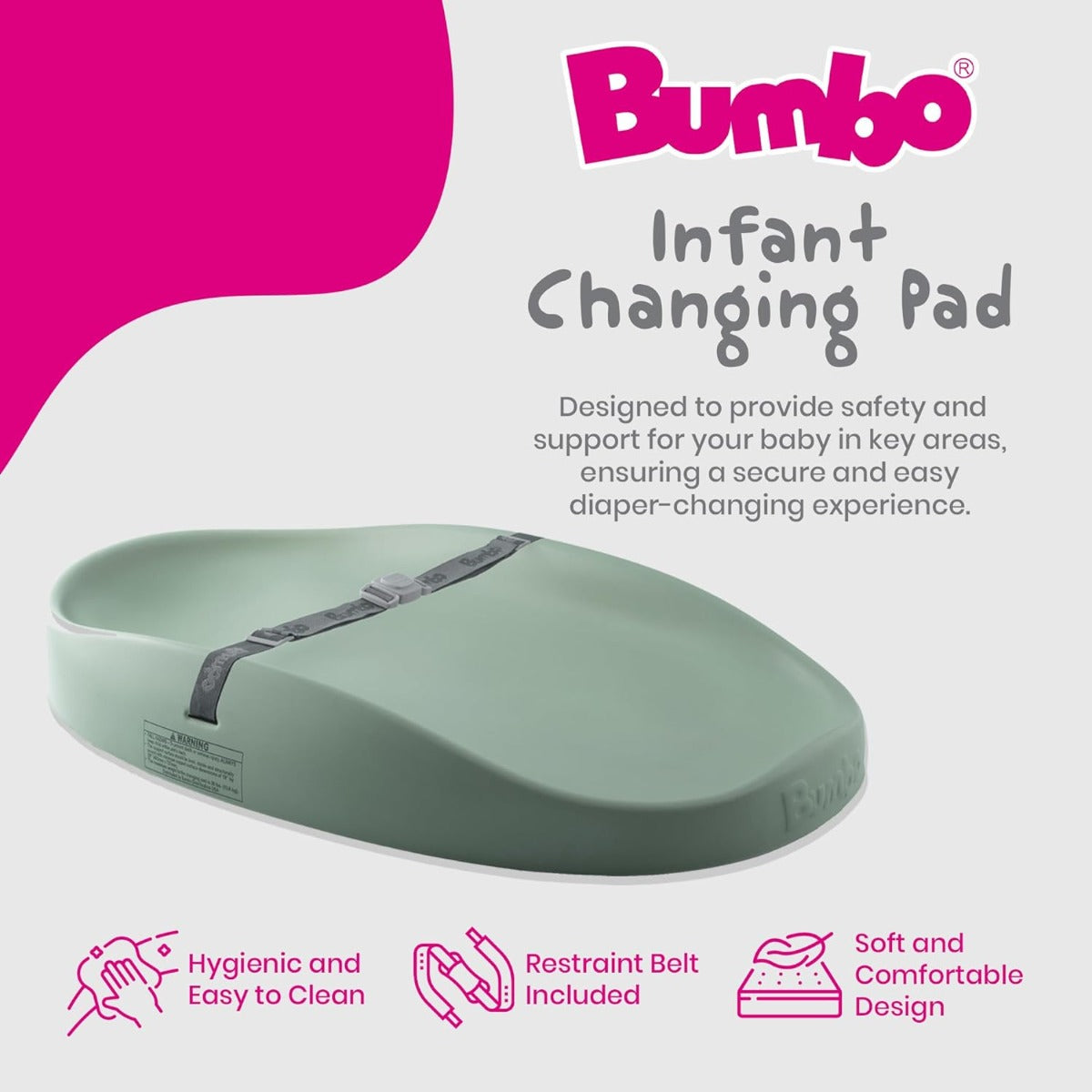 Bumbo Diaper Changing Pad (6 Colors)