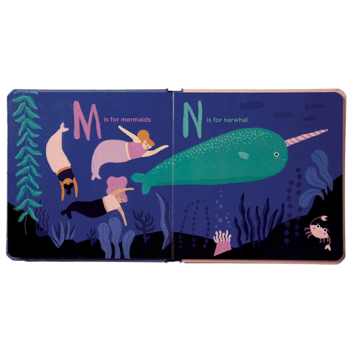 Manhattan Toy A Mermaid's ABC Board Book