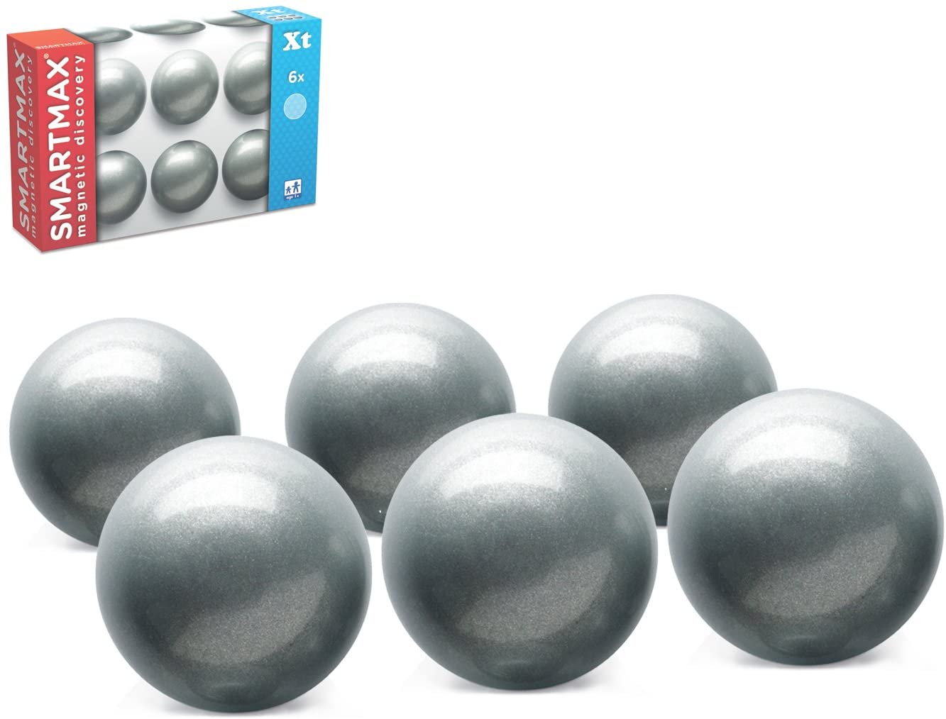 SmartMax 6 Metal Balls Extension Set Magnetic Building Toy