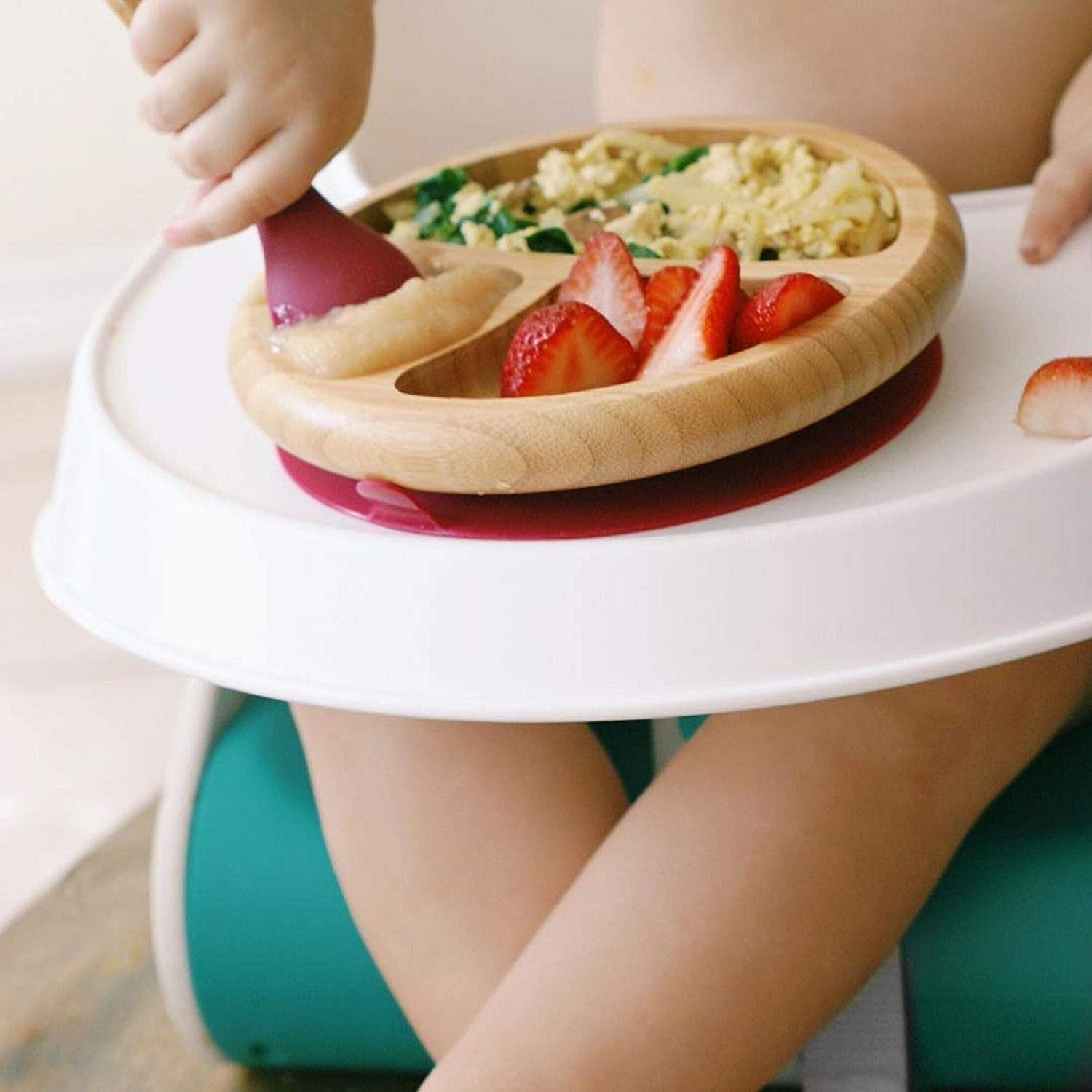 Avanchy Bamboo Baby Spoons (5pk) - Blue