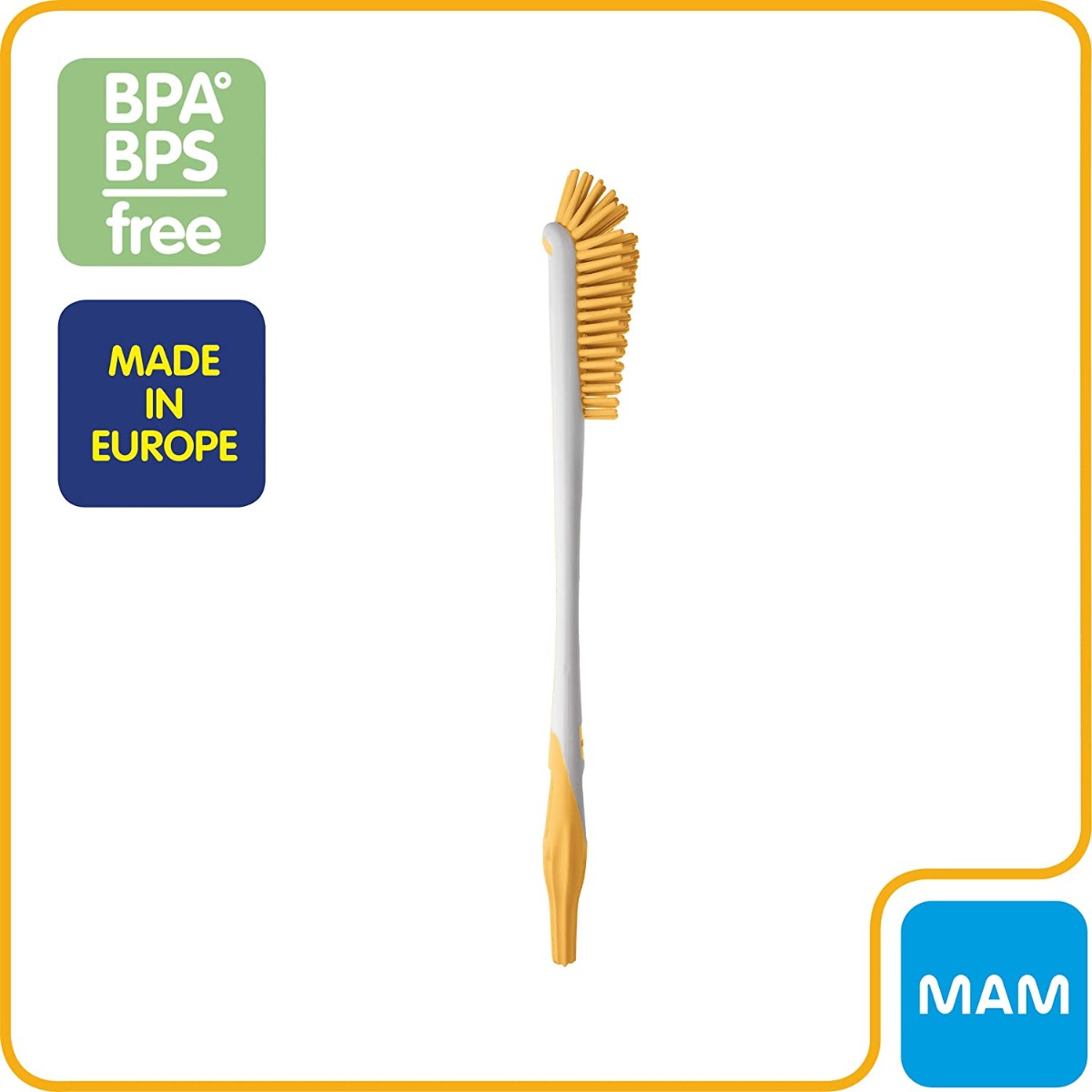 MAM Soft Bottle & Teat Brush (2 Colors) - Pupsik Singapore