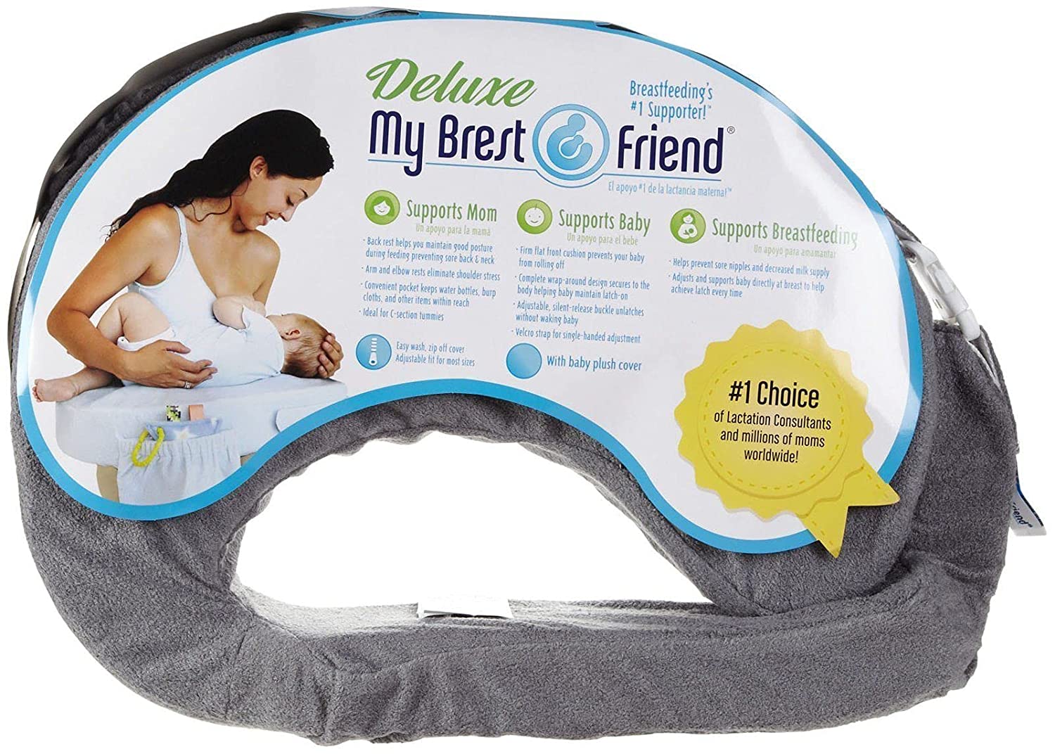 My Brest Friend Deluxe Nursing Pillow (5 Designs) - Pupsik Singapore
