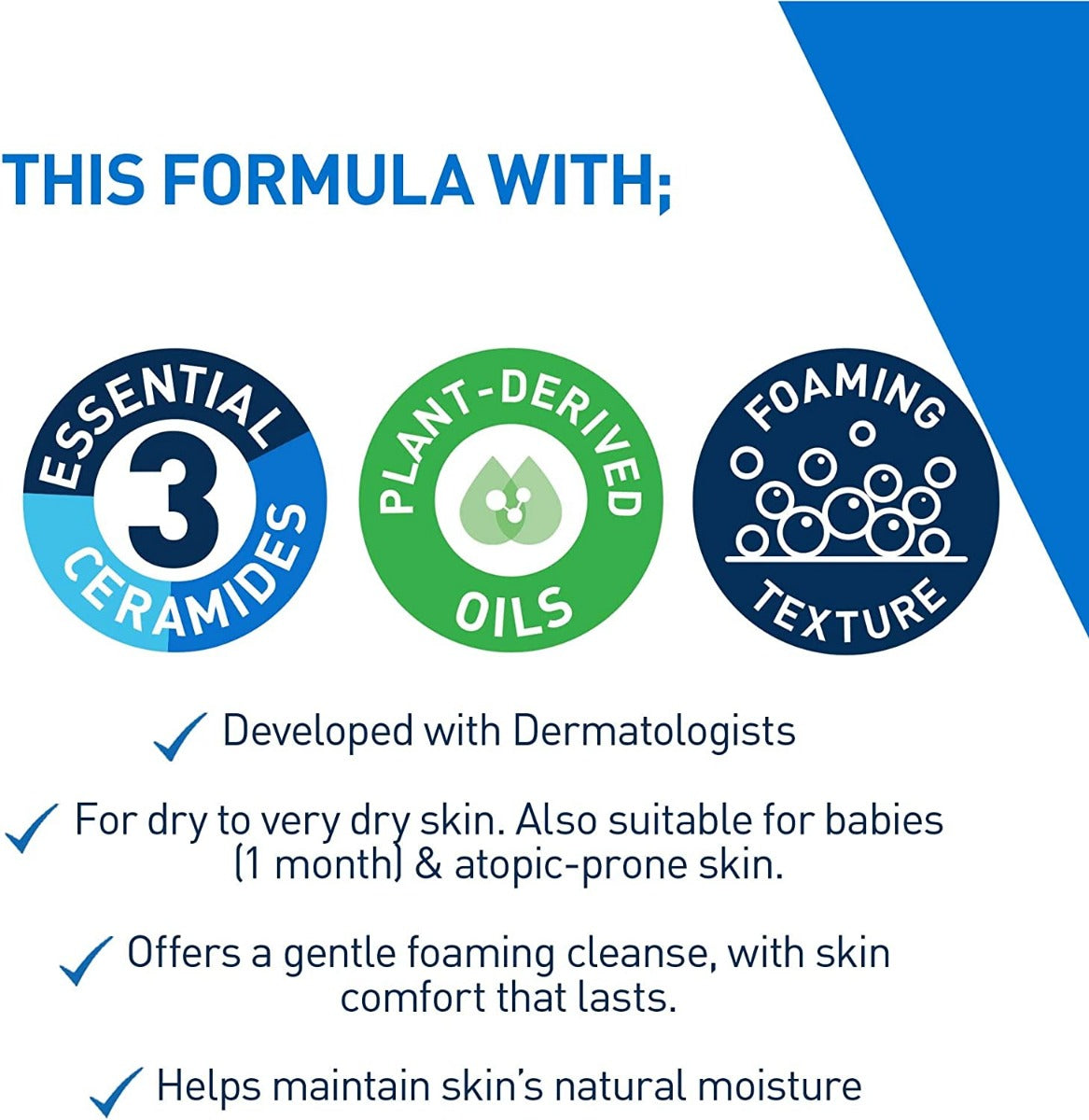 CeraVe Hydrating Foaming Oil Cleanser (236ml) - Exp 03/27