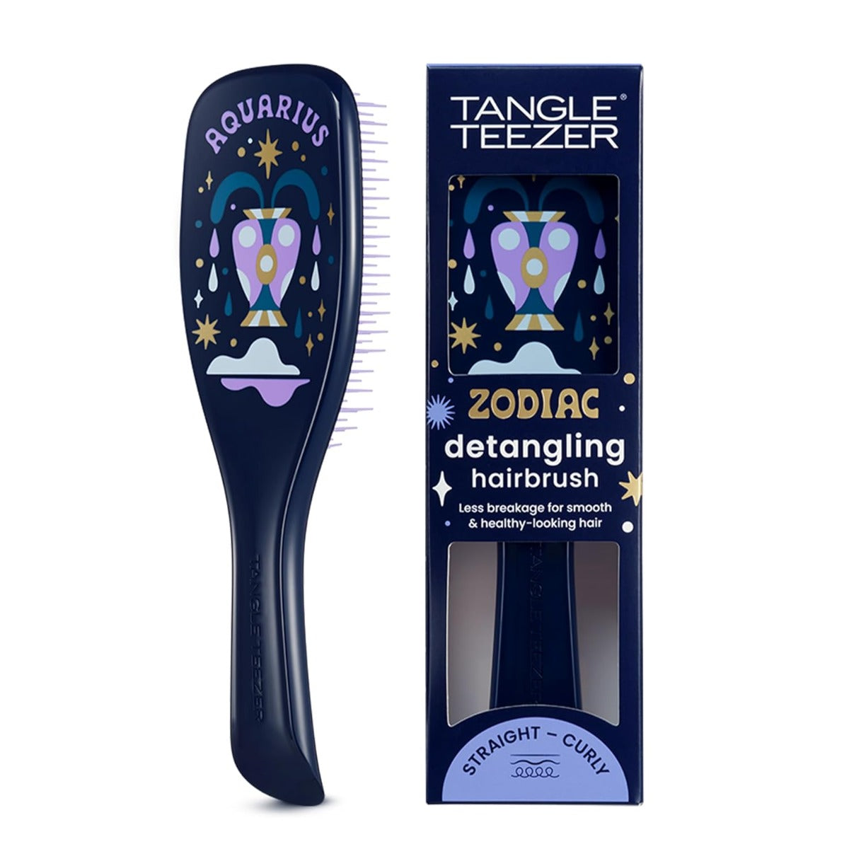 Tangle Teezer The Ultimate Detangler Regular Hairbrush, Straight & Curly (29 Colours) - Pupsik Singapore