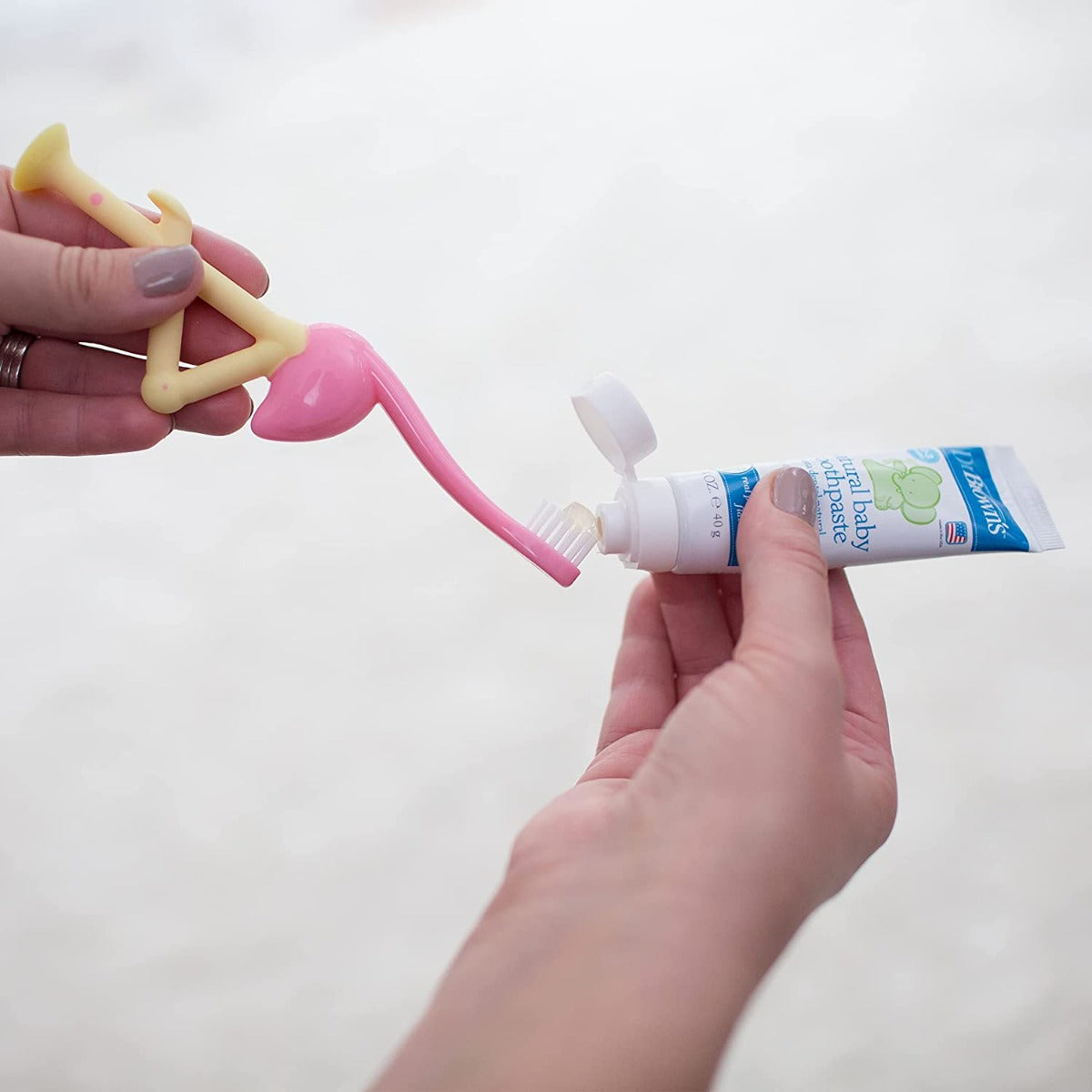 Dr. Brown's Toddler Toothbrush, 1pc (4 Designs) - Pupsik Singapore