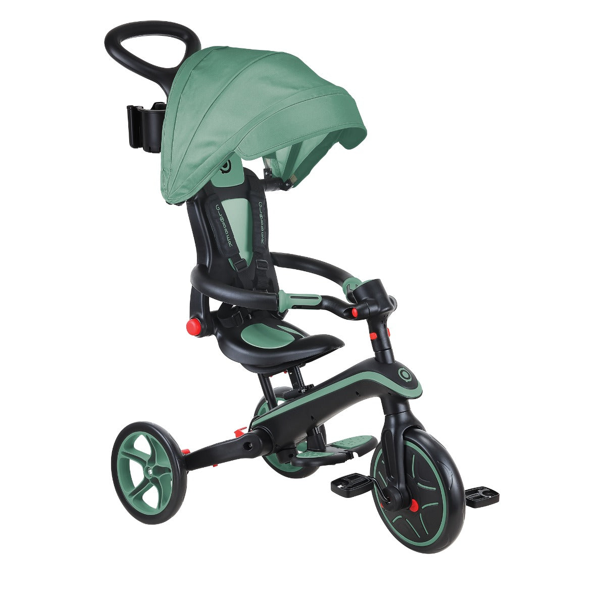 Globber Explorer Trike Foldable 4-in-1 (5 Colors) - Pupsik Singapore