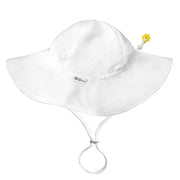 Green Sprouts UPF 50+ Eco Brim Hat - White