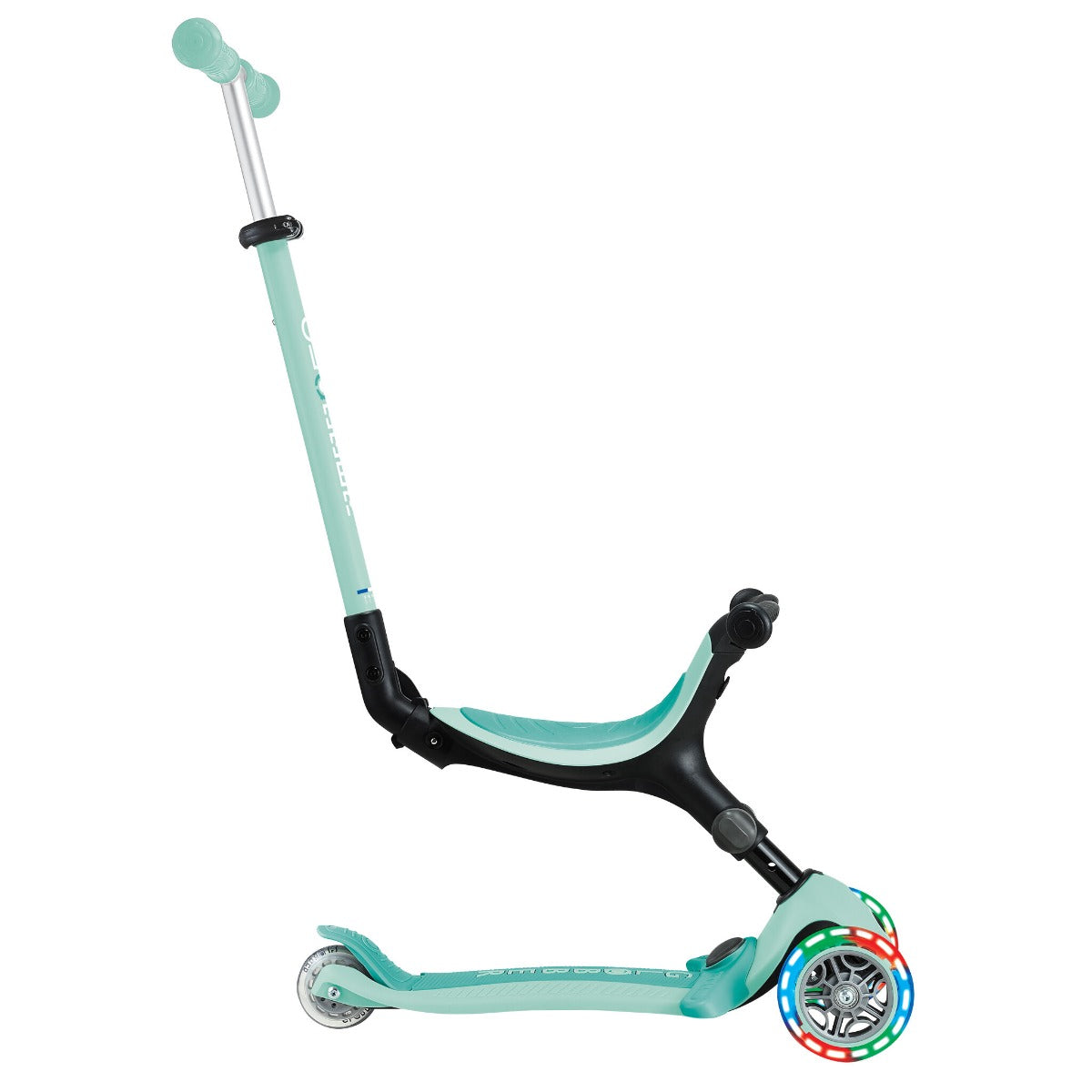 Globber GO•UP Active Lights Foldable Convertible Scooter (2 Colors) - Pupsik Singapore