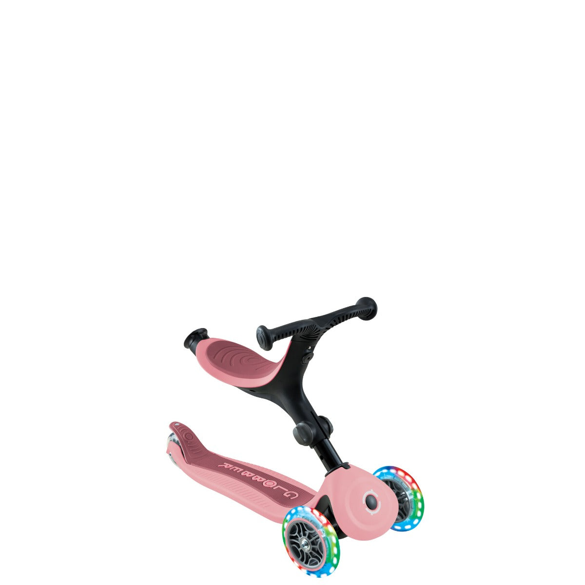 Globber GO•UP Active Lights Foldable Convertible Scooter (2 Colors) - Pupsik Singapore