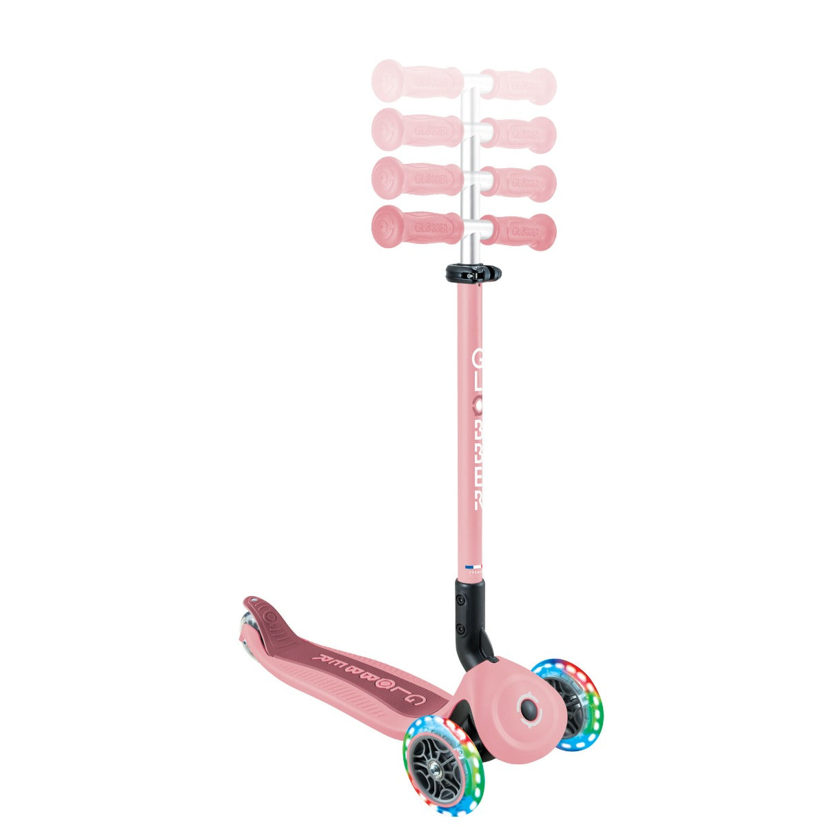 Globber GO•UP Active Lights Foldable Convertible Scooter (2 Colors) - Pupsik Singapore