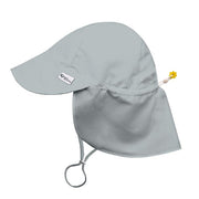 Green Sprouts UPF 50+ Eco Flap Hat - Grey (2 Sizes)