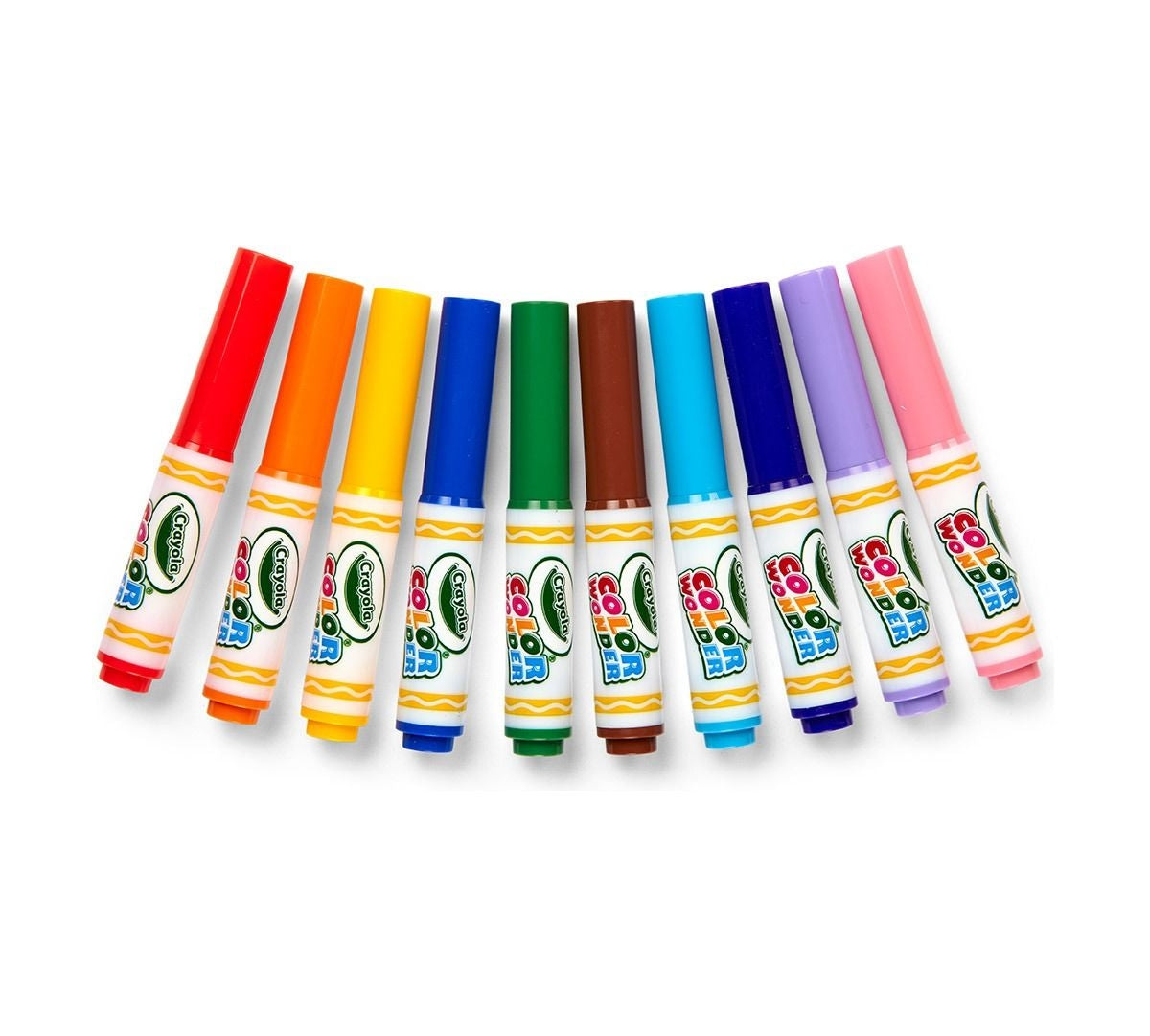 Crayola Color Wonder Mess Free Mini Markers - Classic (10pc)